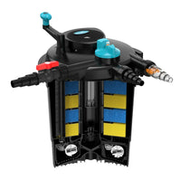 AllPetSolutions pressurised pond filter hose connection ports