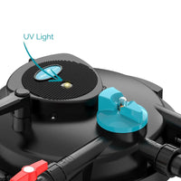 AllPetSolutions pressurised pond filter foam media inside the canister
