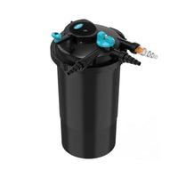 AllPetSolutions 20000L pressurised pond filter canister with lid clamp open