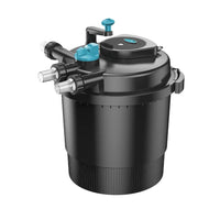 AllPetSolutions 25000L pressurised pond filter backwash valve settings