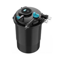AllPetSolutions 30000L pressurised pond filter foam media inside the canister