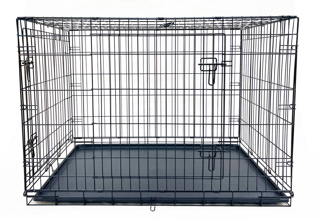 Elite Dog Crate Home Folding Kennel - L 109L x 56W x 62Hcm