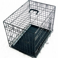 AllPetSolutions Elite extra small dog crate with both doors open