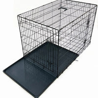 AllPetSolutions Elite large dog crate in a home setting