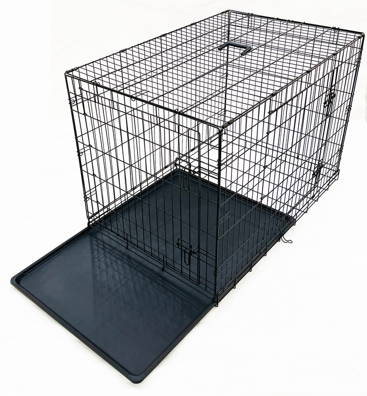 Elite Dog Crate Home Folding Kennel - L 109L x 56W x 62Hcm