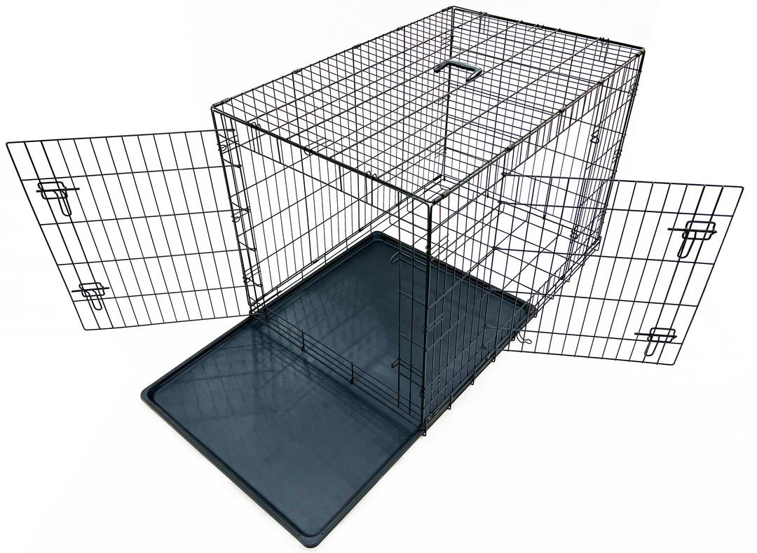 Elite Dog Crate Home Folding Kennel - L 109x56x62cm