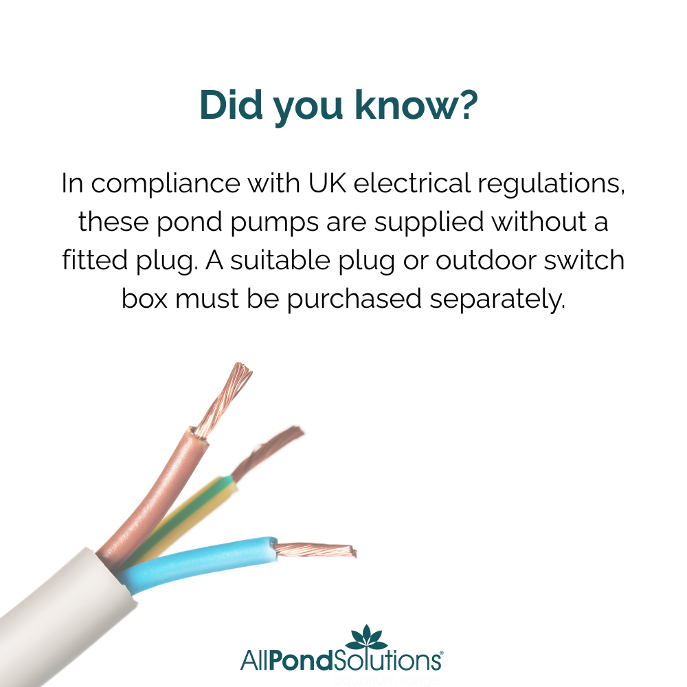 AllPondSolutions AquaECO Pond Pump 6000 L/H