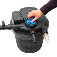 AllPetSolutions pond pump and hose supplied with the auto filter kit