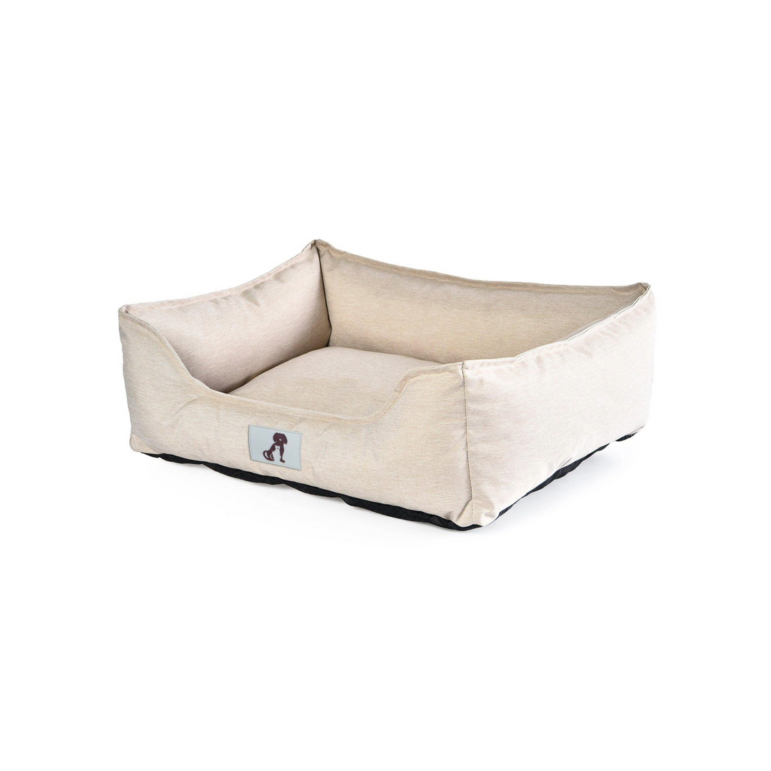 Dexter Waterproof Dog Bed Cream- Size S/M/L