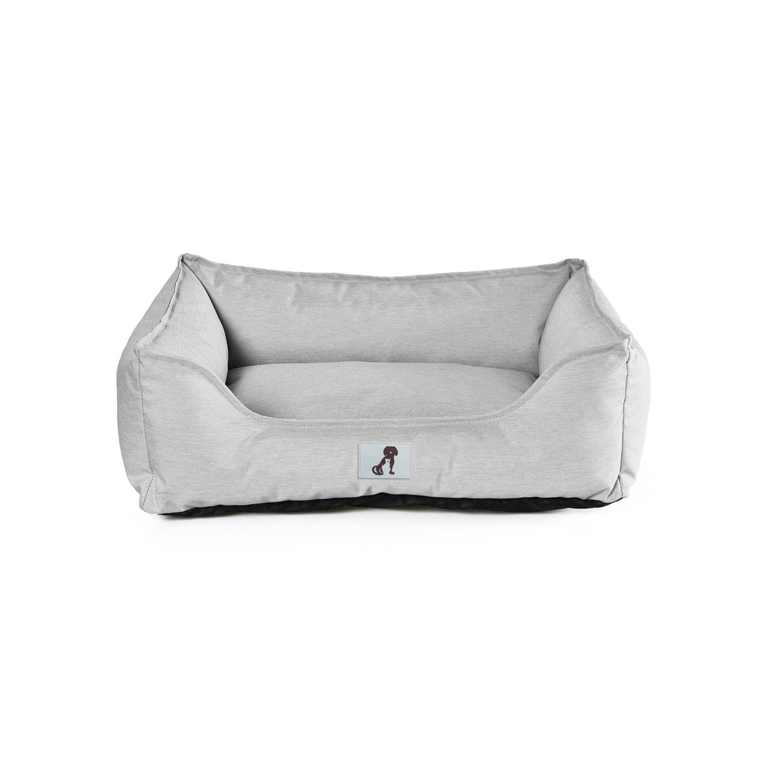 Dexter Waterproof Dog Bed Light Grey Size S M L AllPetSolutions