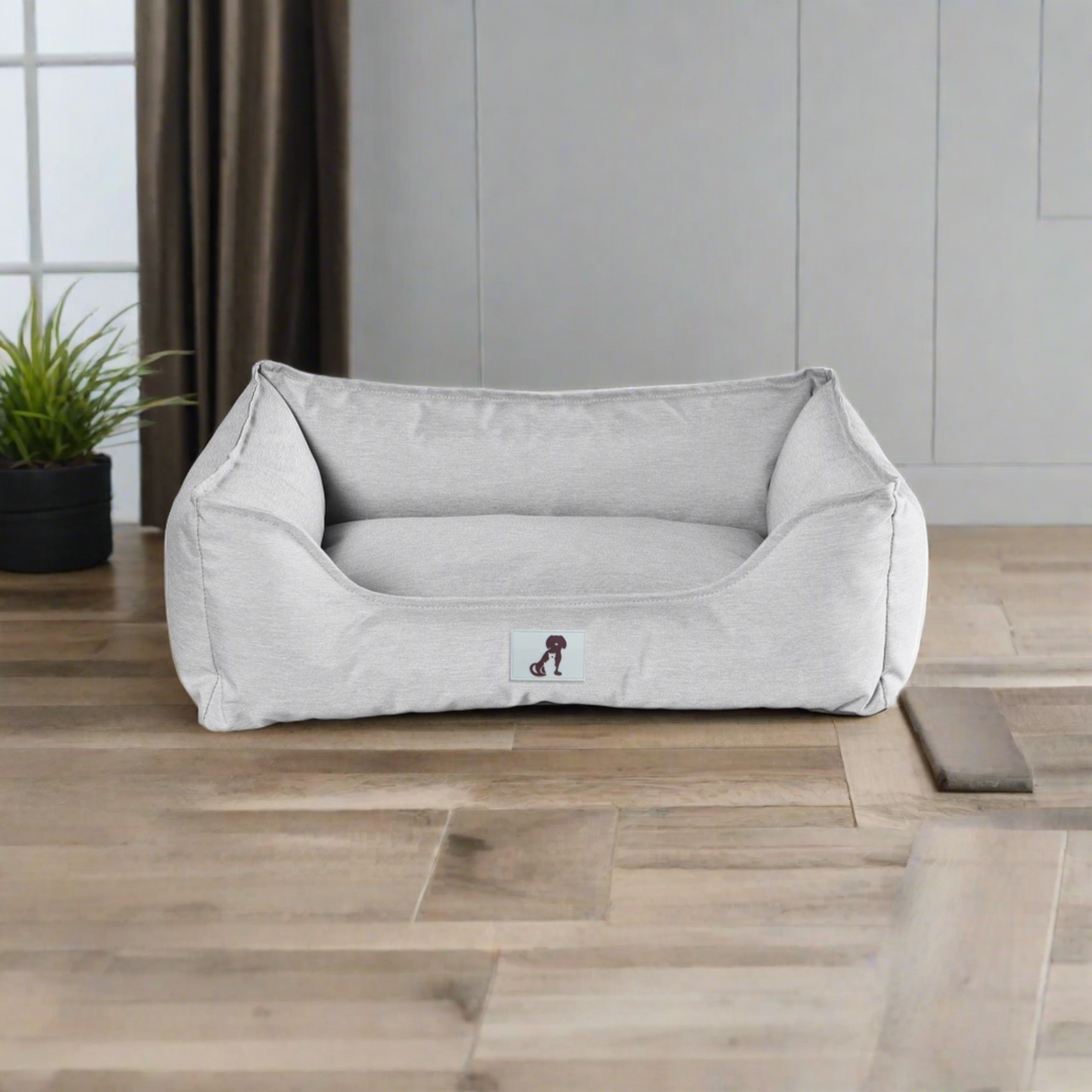 Dexter Waterproof Dog Bed Light Grey- Size S/M/L