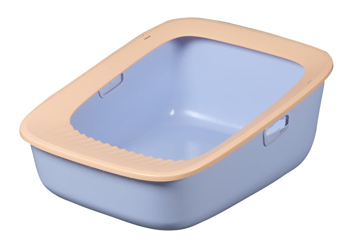 AllPetSolutions Cat Litter Tray with Scoop, Blue
