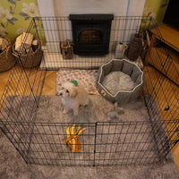 AllPetSolutions 75 cm exercise playpen giving pets a safe enclosed space