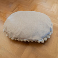 AllPetSolutions Alfie Premium cream dog bed in soft breathable fabric that is easy to clean