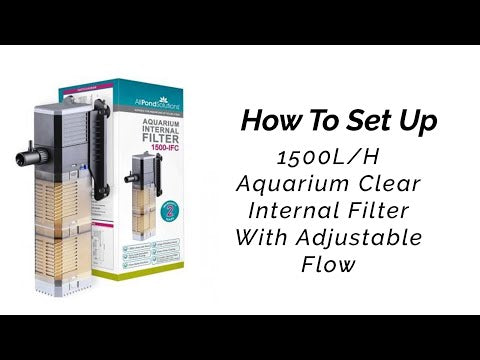 Aquarium Internal Filter Adjustable Flow – 600 to 1500 L/H