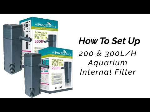 AllPondSolutions 200L/H Aquarium Internal Filter 200IF