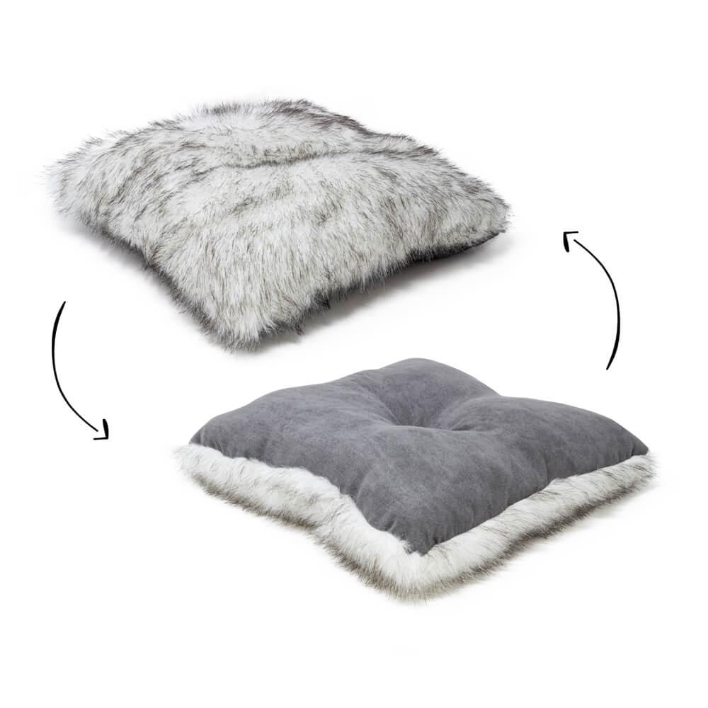 3-in-1 Dog / Cat Cube Bed - Grey - AllPetSolutions