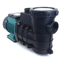 AllPetSolutions 5000 L/H external pond pump installed beside a pond