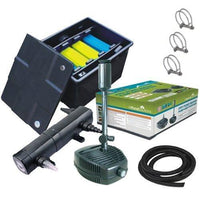 AllPetSolutions 6000L pond box filter with FPP-3500 L/H pump and 18w UV