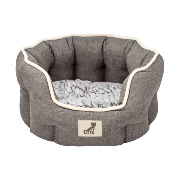 Alfie - Brown Soft Dog Bed - Size S/M/L - AllPetSolutions