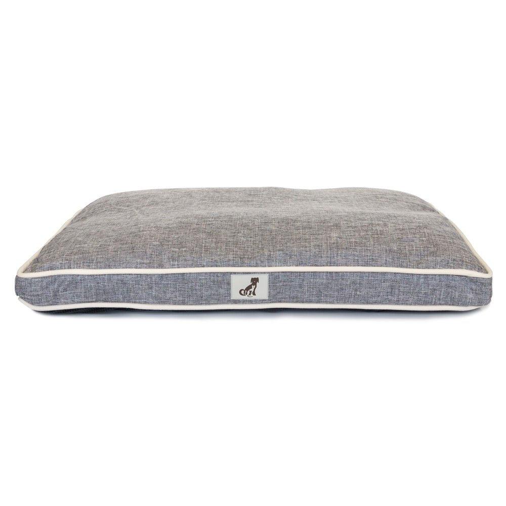 Alfie - Large Pillow Dog Bed -Grey - AllPetSolutions