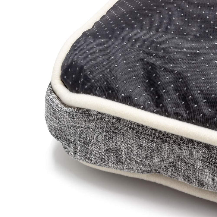 Alfie - Large Pillow Dog Bed -Grey - AllPetSolutions