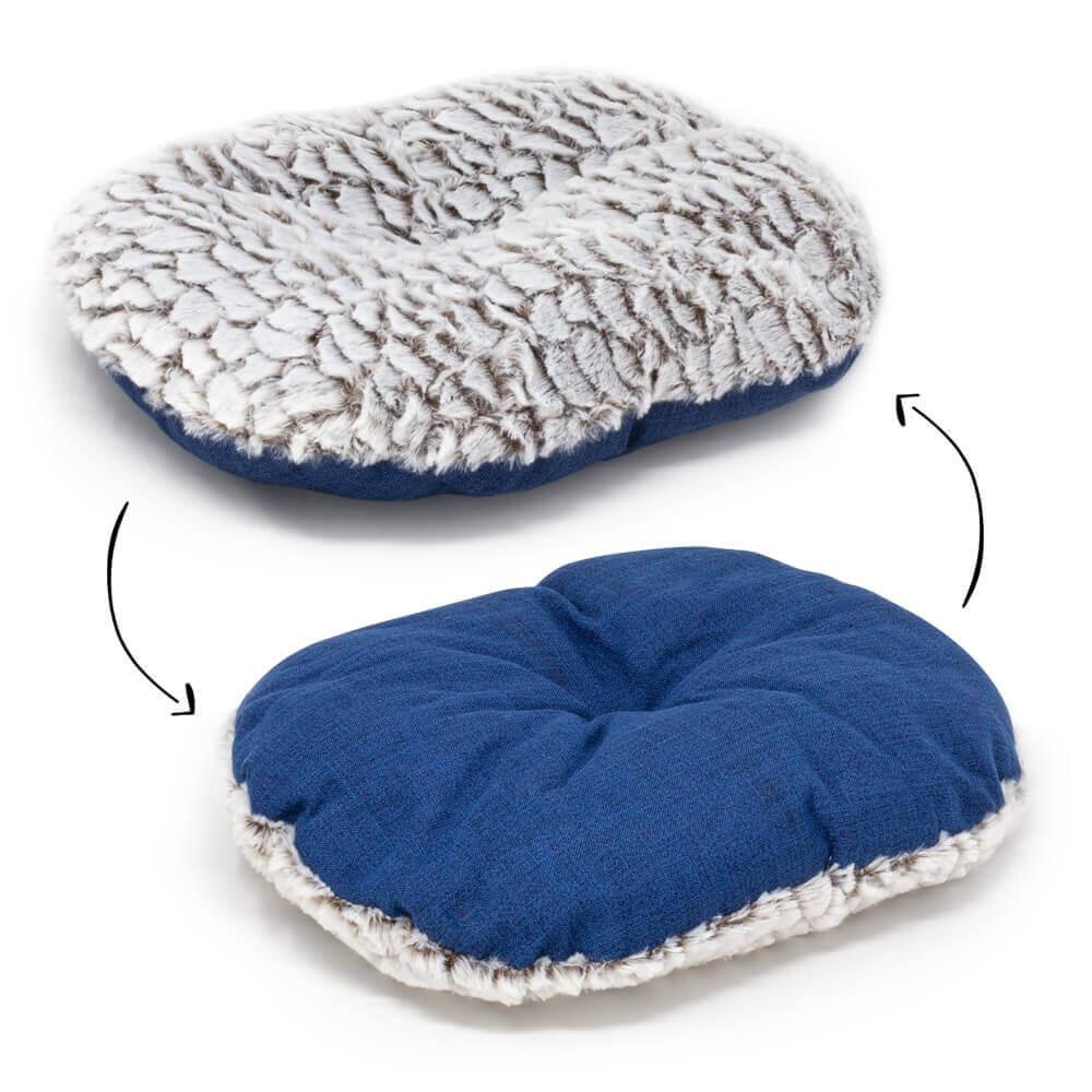 Alfie - Navy Soft Dog Bed - Size S/M/L - AllPetSolutions