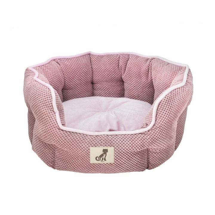Alfie - Pink Soft Dog Bed - Size S/M/L - AllPetSolutions
