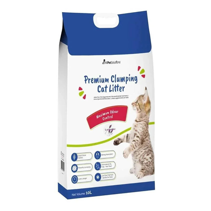 Clumping Lavender Cat Litter – 10L & 20L