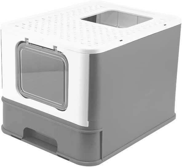 AllPetSolutions Foldable Cat litter Tray - Light Grey - All Pet Solutions