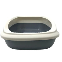 AllPetSolutions grey litter tray with a liner held in place by the rim