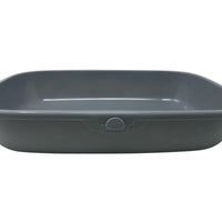 AllPetSolutions Grey Cat Litter Tray with Rim S / L - All Pet Solutions
