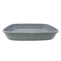 AllPetSolutions grey cat litter tray with the rim removed from the base