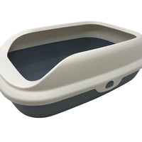 AllPetSolutions grey rimmed cat litter tray in the large size