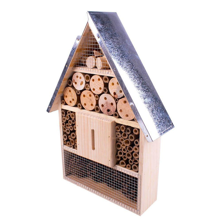 AllPetSolutions Insect & Bug Hotel with Metal Roof, Large - All Pet Solutions