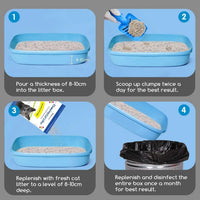 AllPetSolutions 10 litre bentonite cat litter granule close up