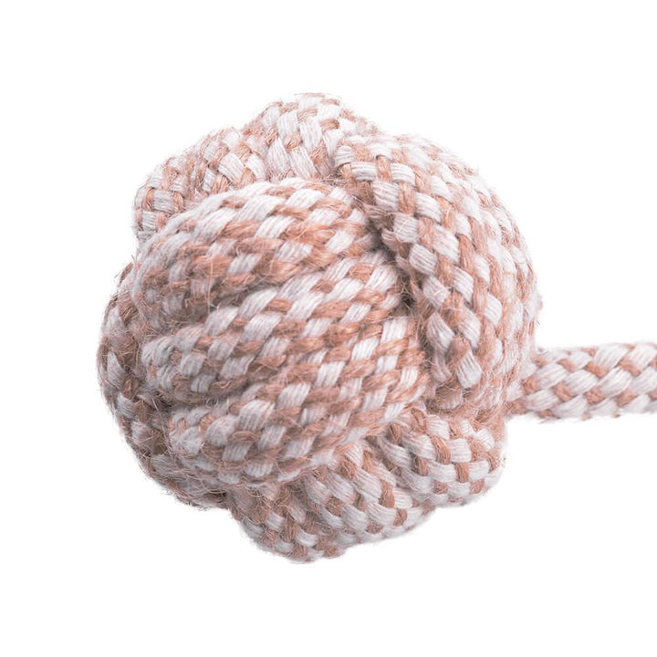 AllPetSolutions Natural Hemp Ball on a Rope Dog Toy - All Pet Solutions