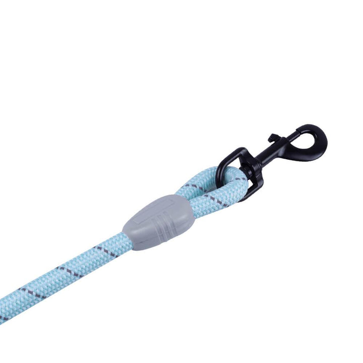 AllPetSolutions Reflective Rope Dog Lead, Blue, 140cm - All Pet Solutions