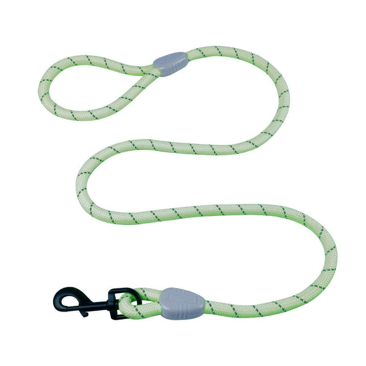AllPetSolutions Reflective Rope Dog Lead, Green, 140cm - All Pet Solutions