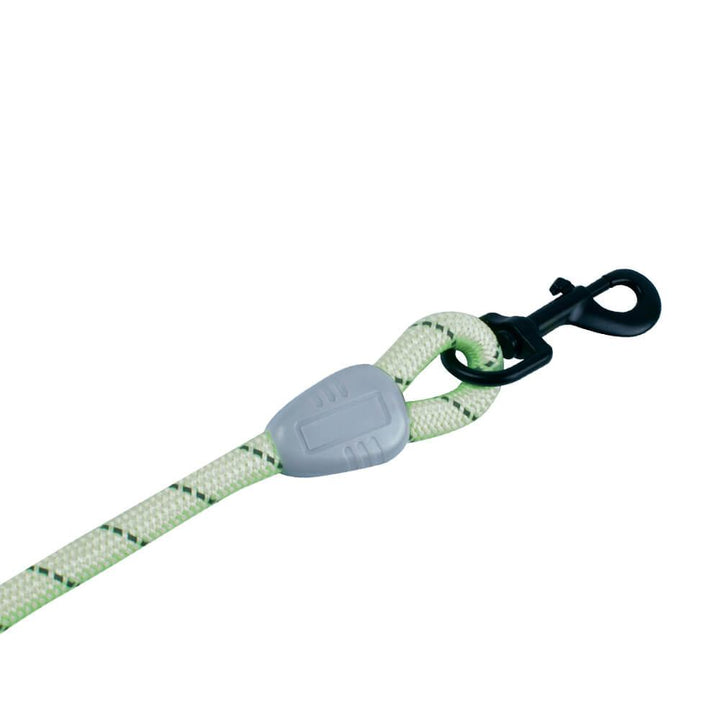 AllPetSolutions Reflective Rope Dog Lead, Green, 140cm - All Pet Solutions