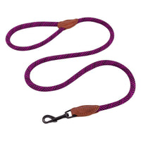 AllPetSolutions purple rope dog lead, 120cm