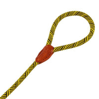 AllPetSolutions yellow rope lead coiled to show its 120cm length