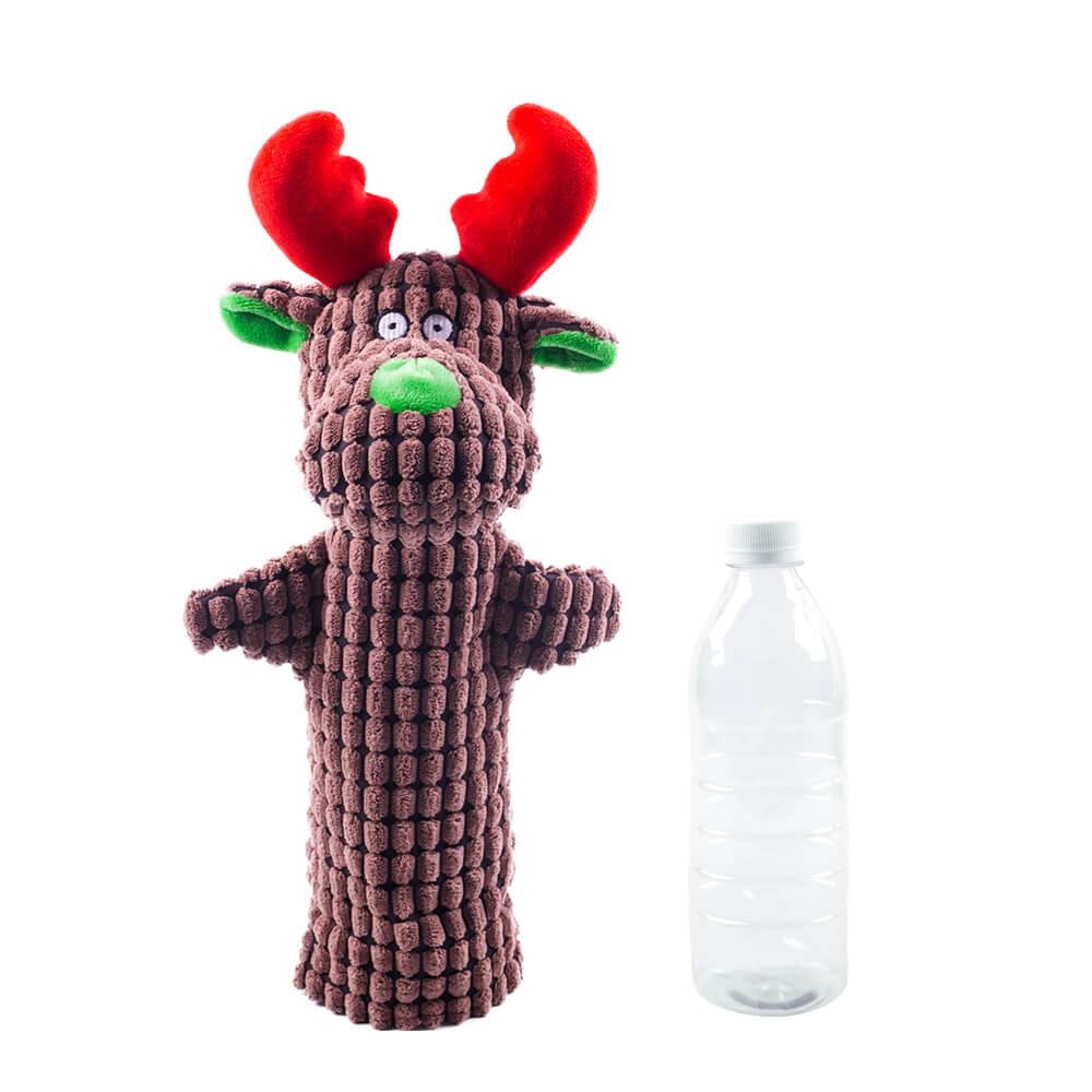 AllPetSolutions Water Bottle Christmas Reindeer Dog Toy - All Pet Solutions