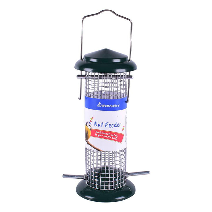 AllPetSolutions Wild Bird Nut Metal Feeder, 9" - All Pet Solutions