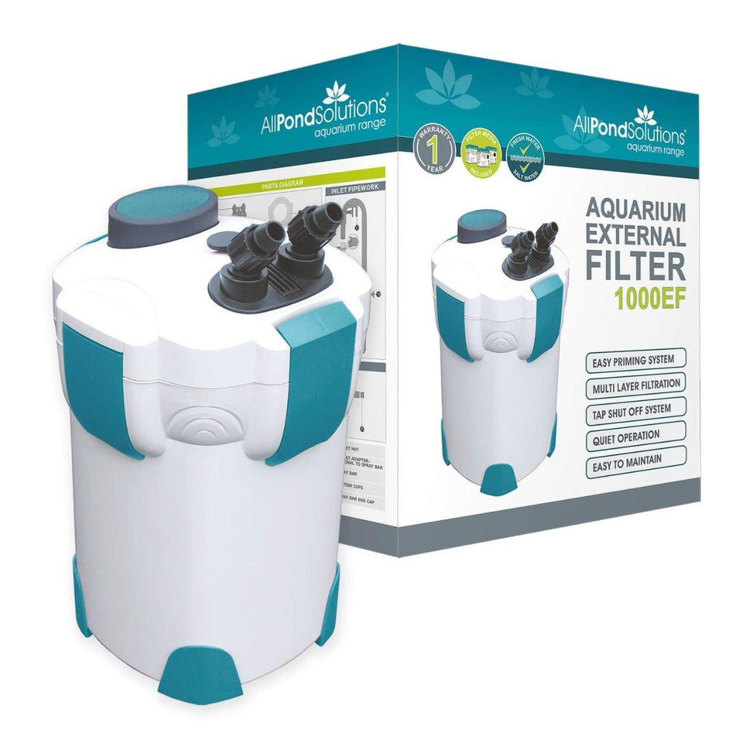 AllPondSolutions 1000L/H Aquarium External Filter 1000EF - All Pet Solutions