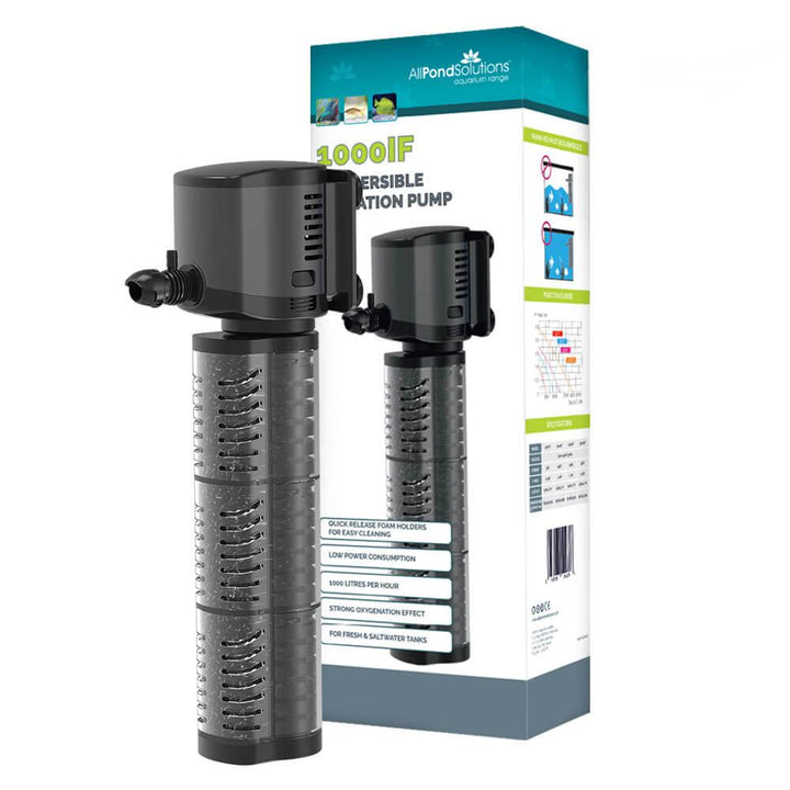 AllPondSolutions 1000L/H Aquarium Internal Filter 1000IF - All Pet Solutions