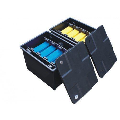 AllPetSolutions 12000L koi dual box pond filter system