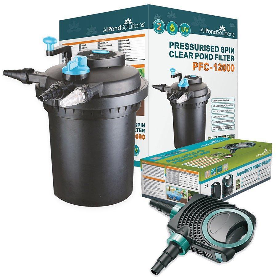 AllPetSolutions PFC-12000-KIT 12000L pressurised pond filter kit
