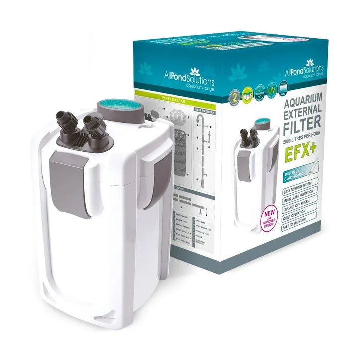 2000L/H + 9W UV Aquarium External Filter EFX+