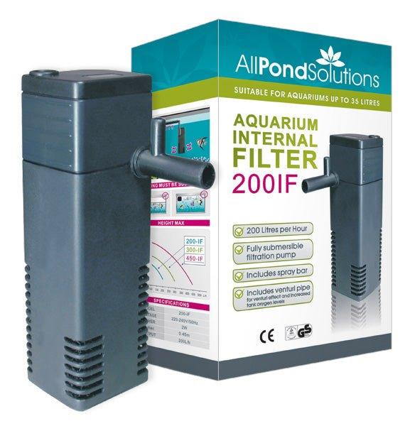 AllPondSolutions 200L/H Aquarium Internal Filter 200IF - All Pet Solutions